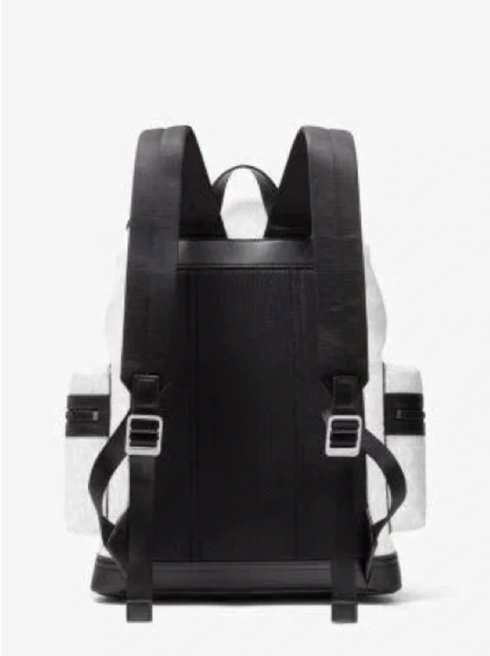 Men's Michael Kors Cooper Utility Optic White Backpack NWT